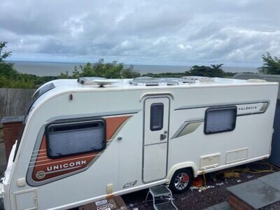 2013 Bailey Unicorn Valencia 4 berth with fixed bed. 240w solar panels. M.Mover