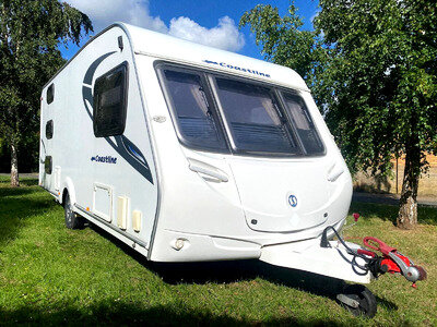 Sterling Coastline 565 Excel Swift Group Awning 6 Berth Motor Mover