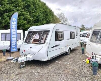 2008 ELDDIS 6 BERTH FIXED BUNKS CARAVAN - MOTOR MOVER - CRIS REGISTERED