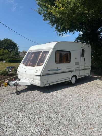 2004 abbey freestyle 2 berth caravan full awning motor movers