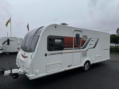 2017 Bailey Unicorn Vigo 4 Berth Transverse Island Bed Caravan - B043