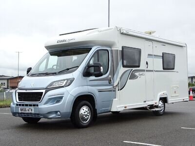 2016 PEUGEOT 2.2 DIESEL ELDDIS SIGNATURE 185 MOTORHOME 4 BERTH LOW MILES 3500kg