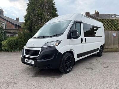 Peugeot Boxer Off Grid Camper Van 335 PRO L3 H2 BLUE HDI