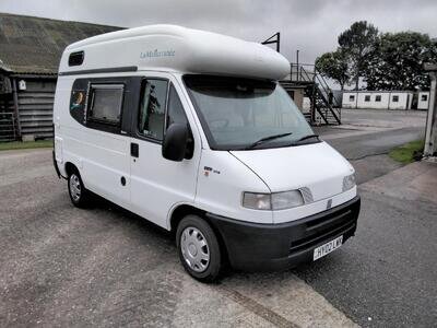 Fiat DUCATO 10 TD SWB 1.9 td 2 BERTH MOTORHOME 2002 Registered 02 Plate