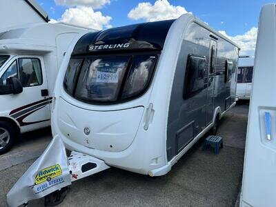 Sterling Elite Amber Silver Sided Fixed Bed Full Rear Bathroom