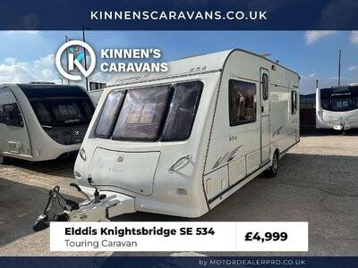 Elddis Knightsbridge SE 534 2006 4 Berth Touring Caravan