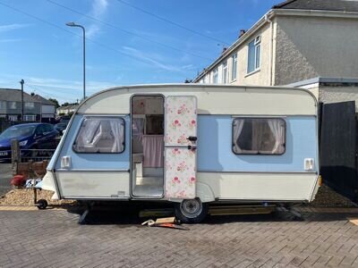 touring caravan used Abi Ace Pioneer 1970's 3 berth