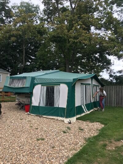 pennine pathfinder folding camper 2002 trailer tent sleeps 6