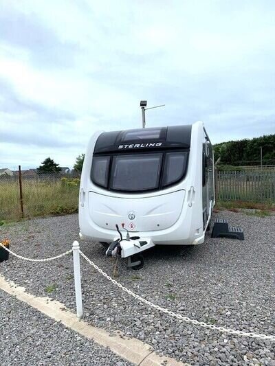 Caravan Sterling Elite Explorer 2012 Fixed Island Bed 4 berth Twin Axle