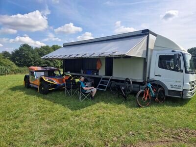 Mercedes atego 7.5 ton race truck motorhome