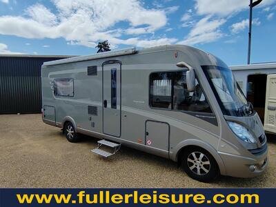 2016 HYMER B 668 PREMIUM LINE FIAT 150 BHP AUTO FIXED SINGLES REAR BED MOTORHOM