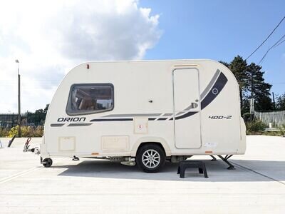 BAILEY ORION CARAVAN 400/2 2012 - 2 BERTH END WASHROOM MOTOR MOVER 2 AWNINGS