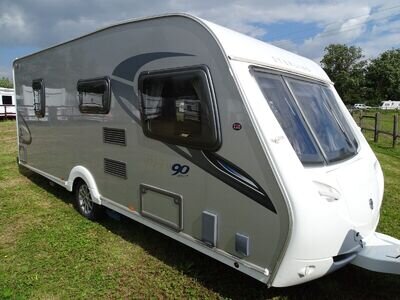 Sterling Eccles Elite Onyx 2009 4 Berth Single Axle Touring Caravan *DEP TAKEN*