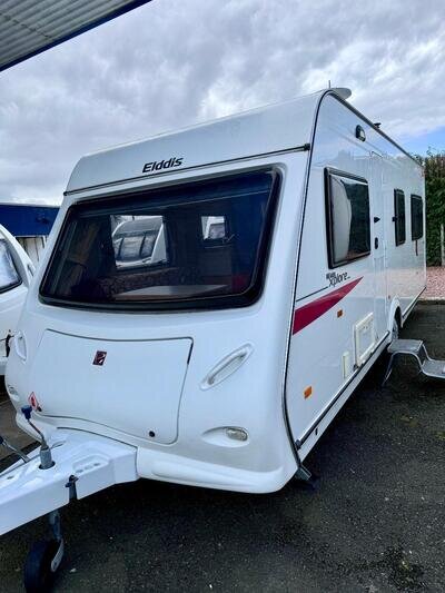 Elddis Xplore 544 Yr. 2010, Fixed bed, awning