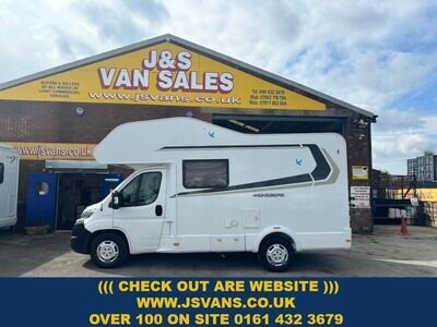 2019 19 FIAT WEINSBERG MOTORHOME 4 BERTH REAR GARAGE BIKE RACK VAT Q DIESEL