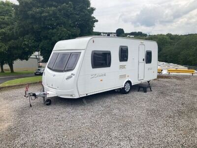 2007 Lunar Zenith Five - 5 Berth Touring Caravan Inc Motor Mover