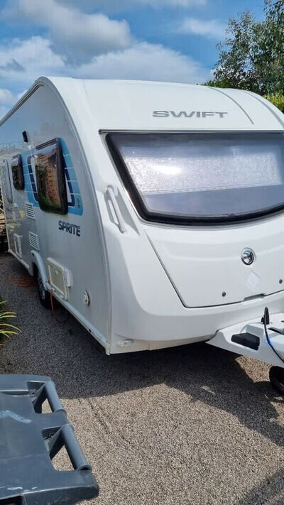 2013 Swift Sprite Alpine 2 berth end dressing room