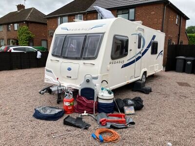 Sorry, now sold others available 2012 Bailey Pegasus Rimini 4 berth vgc fix