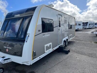 4 BERTH ELDDIS CRUSADER SUPER SIROCCO 2016FIXED BED TWIN AXLE&MOTOR MOVER&PACK