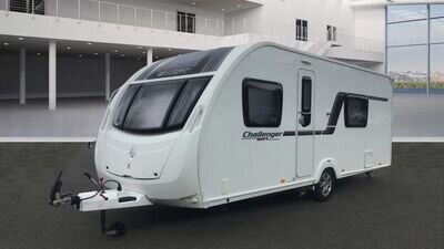 2013 SWIFT CHALLENGER SPORT 544/4 TOURING CARAVAN 4 BERTH CRIS REG MOTOR MOVER