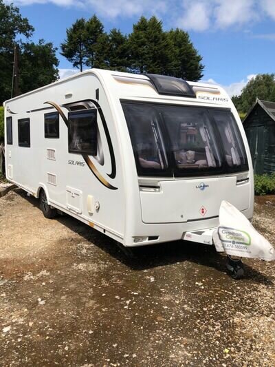 2018 Lunar Solaris 574 4 berth island bed Caravan