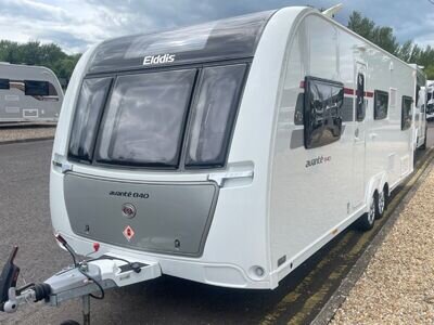 Elddis avante 840 6 berth fixed bed middle dinnet