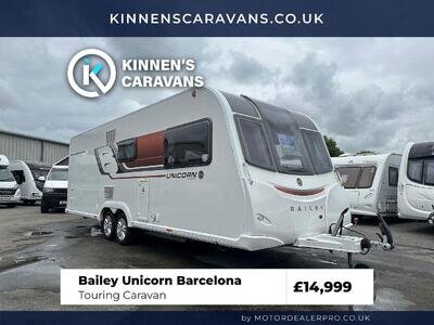 Bailey Unicorn Barcelona 2015 4 Berth Touring Caravan