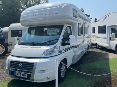 Autotrail Mohican 2007 4 Berth End Washroom Overcab Double Fiat Ducato Warranty