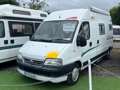 Trigano Tribute 2003 2 berth Fiat Ducato Campervan Low Profile Camper