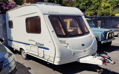 2005 Sterling Europa 390 ---- 2 berth caravan - EXCELLENT CONDITION