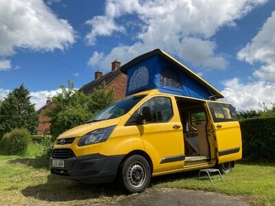 Ford Transit Custom Campervan Poptop - LPG Heater & Hob