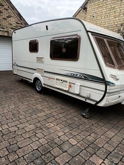 Abby 2 berth touring caravan with motor mover