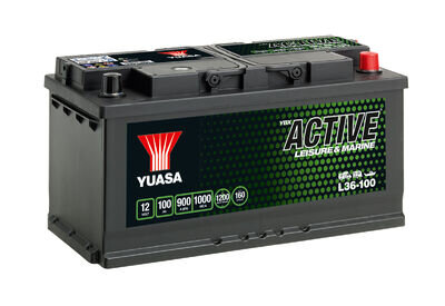 Yuasa L36-100 Active Leisure Battery 12V 100Ah 900A