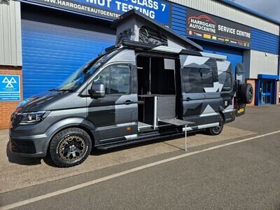 VW Crafter race truck Motorhome utility van 5 birth + Garage