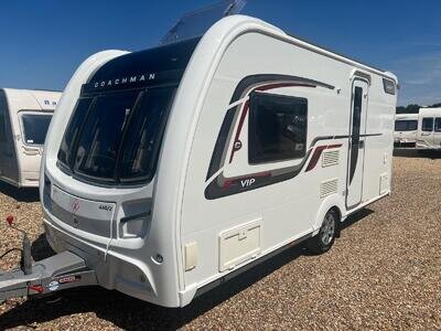 2015 Coachman VIP 460 Best 2 berth caravan