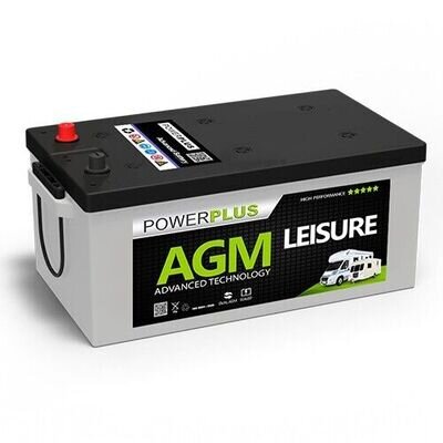 AGM 230 Leisure Battery 230ah - NARROWBOAT | MARINE | COFFEE VAN Battery