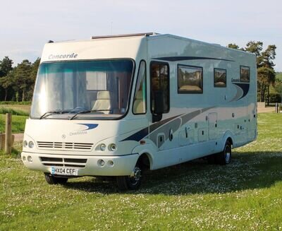 Concorde Charisma 880F, 2.8L Mercedes, 4 Berth, 59k, Auto, Lovely Condition