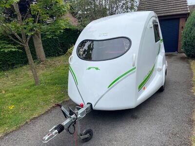 GOING UK GO-POD Touring Caravan + Awning