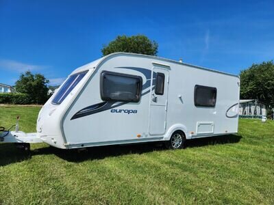 STERLING EUROPA 550/4 4BERTH CARAVAN 2011 MODEL