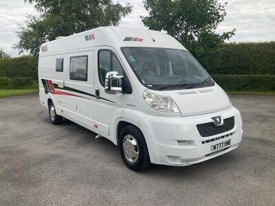 Peugeot boxer L4 XLWB H2 MOTORHOME SHOWER TOILET 4BERTH 4 BELTS SOLAR