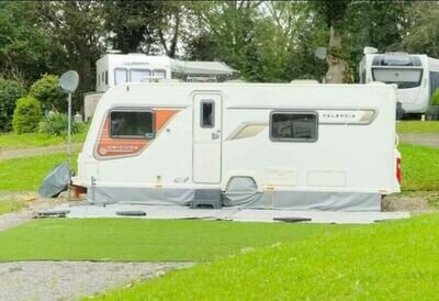 2013 BAILEY UNICORN VALENCIA - 4 BERTH FIXED BED TOURING CARAVAN