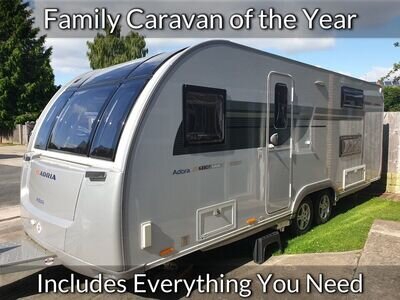 Caravan of the Year | Adria Adora 623 DT Sava | Twin-Axle 5 Berth | Fully Loaded