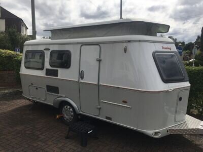 ERIBA 530GT TOURING CARAVAN 2012 WITH UNICO VERONA & ISABELLA SHADOW AWNINGS