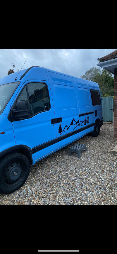 Vauxhall Movano converted canpervan