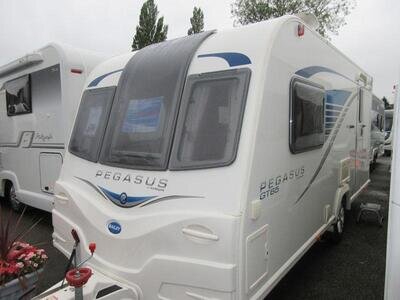 2014 Bailey Pegasus Genoa Gt65 - 2 Berth touring Caravan