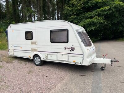 2 Berth Bailey caravan, end bathroom