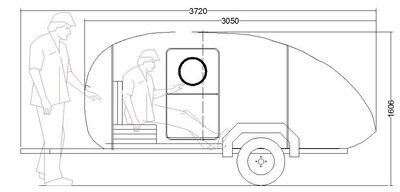 teardrop caravan project