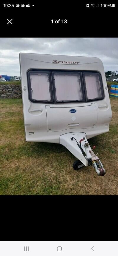 used 6 berth twin axle touring caravans