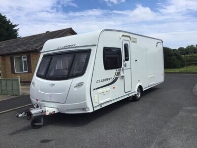 touring caravan for sale fixed island bed