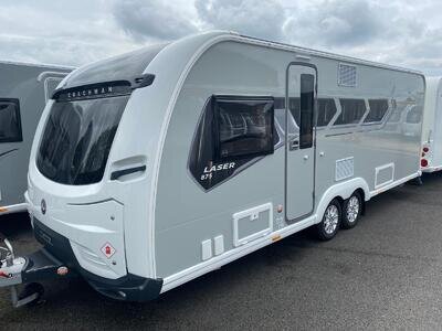 Caravan Sale 2022 Coachman Laser Xcel 875 Transverse Island Bed End Washroom